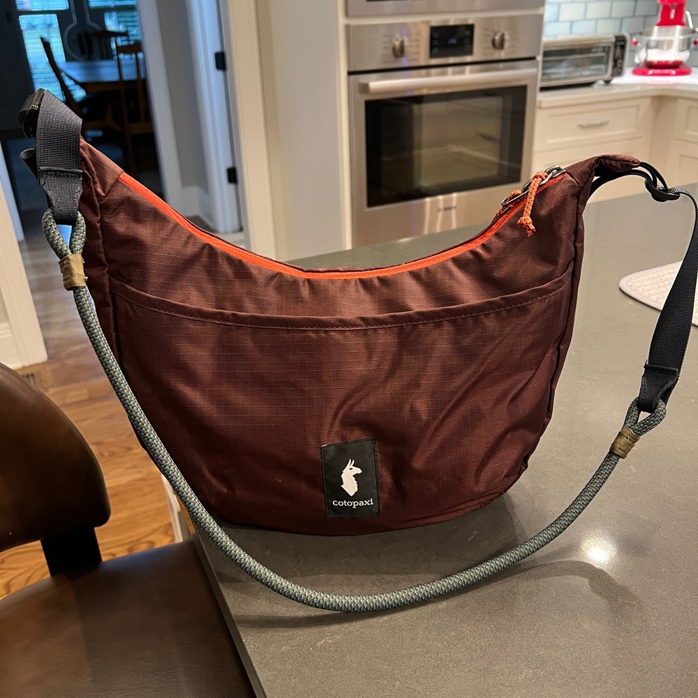 Cotopaxi Brown Sling Bag